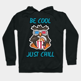 Be cool just chill owl illustration design Hoodie